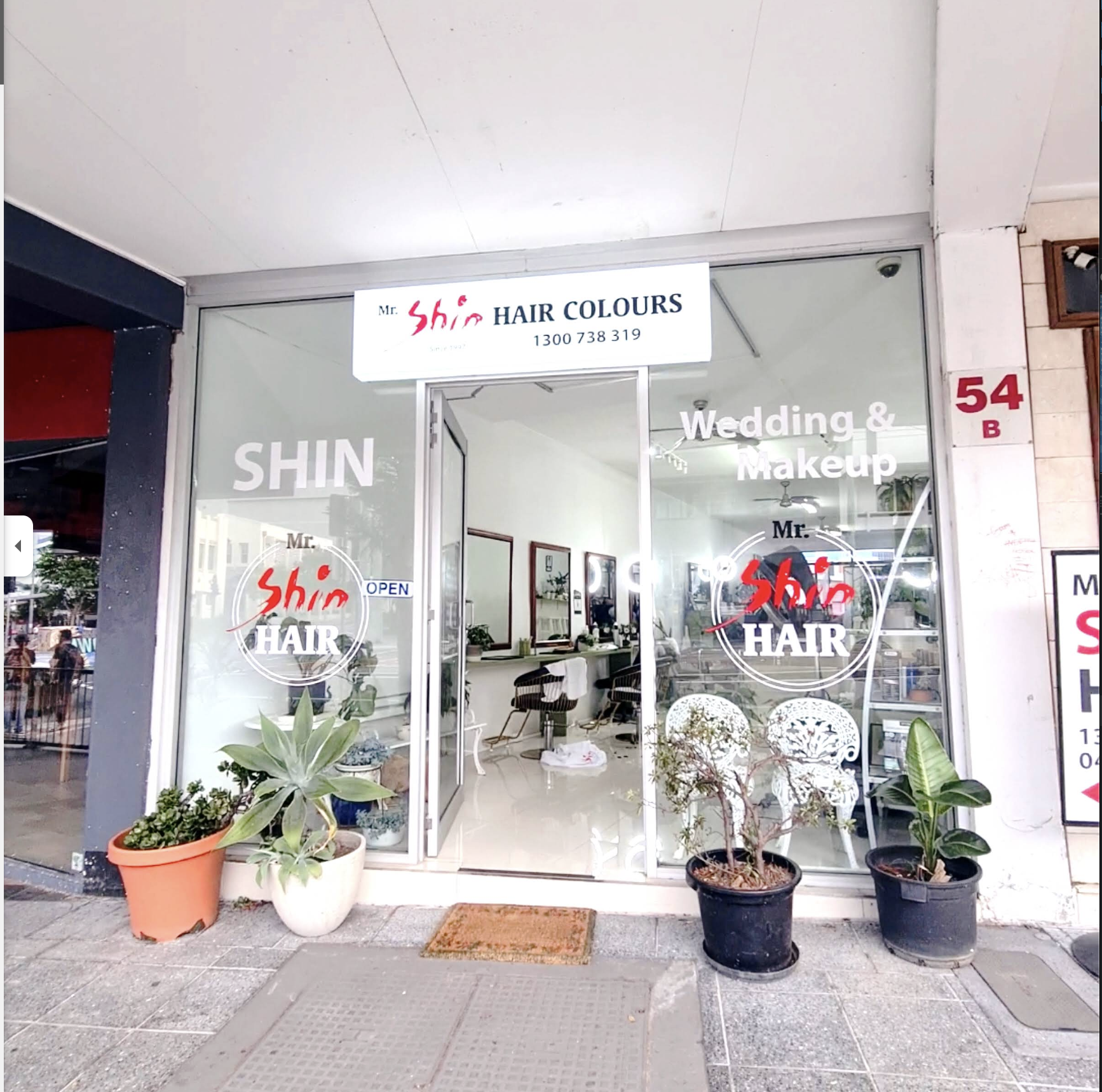 Shin Hair Studio storefront